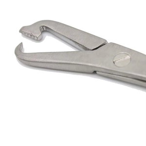 Pinzas de sujeción de placas y huesos de primera calidad |   Instrumentos de Fijación de Fracturas Ortopédicas de Acero Inoxidable con Punta Dentada, Certificación CE ISO - Product Image 2