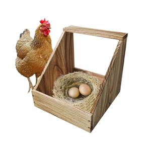 Cajas de anidación de madera de acacia duraderas al por mayor, cajas de anidación individuales para gallinas de Vietnam - Product Image 2