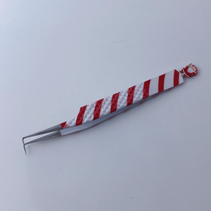 Wholesale Best Quality Stainless Steel Beauty Instruments Pointed Tip Eyelash <b>Extension</b> Tweezers Professional Elbow - Product Image 4