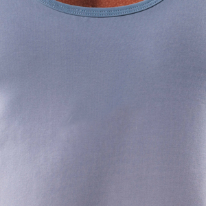 Men Solid Color Polyester Tank Top O-Neck Breathable Knitted Sleeveless Workout <b>Vest</b> Casual Fitness Wear White Shorts Matched - Product Image 3