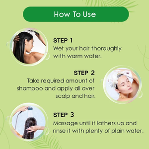 Champú hidratante a base de hierbas, fórmula sin sulfatos con aloe vera, tulsi y amla, diseñado para el control de la sequedad y cuidado del cuero cabelludo, tamaño 180 ml. - Product Image 6