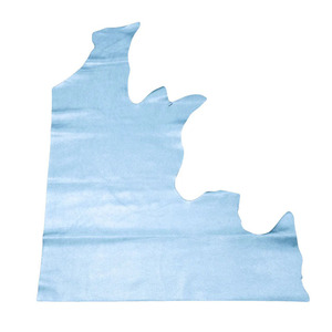 Durable Sky Blue Pebble Grain <b>Leather</b> Designed For Master Artisans Creating Custom Handbags Purses Shoes And Accessories - Product Image 4