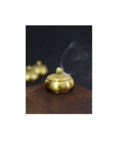 Quemador de Incienso Moderno de Aluminio con Incienso Indio, Diseño Duradero, Funcionalidad de Aromatización para Todas las Estaciones - Product Image 1