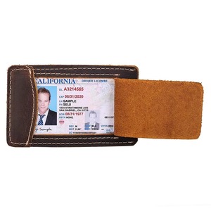 High-Density Genuine Leather Travel Tags Weather Resistant Top-Grain Leather Suitcase <b>ID</b> <b>Holders</b> LTG-0354 - Product Image 4