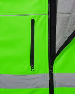 เสื้อกั๊กเสื้อกั๊กสะท้อนแสงความปลอดภัยสูงเสื้อกั๊กสะท้อนแสงความปลอดภัยส่วนบุคคลก่อสร้างมองเห็นได้ชัดเจน - Product Image 6