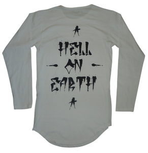 Camiseta de Manga Larga para Hombre, Algodón, Nueva Moda, Camisetas de Manga Larga con Logotipo Personalizado, Camiseta Blanca Ligera de Cuello Redondo y Manga Larga - Product Image 4