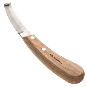 Cuchillo para Pezuñas de Acero Inoxidable de Doble Filo, Ligero, para Uso Veterinario en el Recorte de Pezuñas de Caballos - Product Image 1