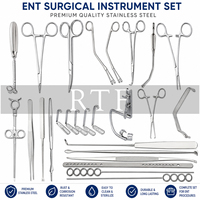 Kit chirurgical vétérinaire de haute qualité pour tonsillectomie, en acier inoxydable, pour chirurgie animale, par Raw To Fine