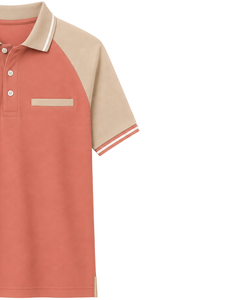 Camiseta Polo Personalizada para Hombre en Color Beige Coral, Ropa Deportiva Informal, Transpirable, Camiseta de Golf de Verano, Prenda Deportiva Premium - Product Image 4
