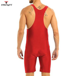 Trajes de Lucha Singlet, Duraderos y Elásticos, para Entrenamiento de Lucha - Product Image 2
