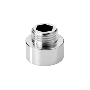 Le plus grand vendeur Extension de réducteur en laiton chromé 3/4 "X 1/2" filetage BSP certifié ISO 9001 - Product Image 1