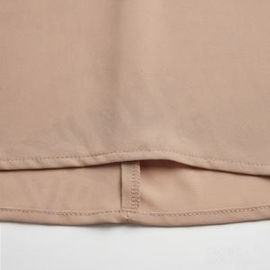 Abaya Jilbab para Mujer, Color Personalizado, Vestido Musulmán Informal y Modesto de Dos Piezas, Cintura Elástica Personalizada, Conjunto de Ropa Islámica a la Moda - Product Image 6