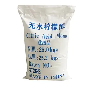 Preço de Citação de Sódio Monohidratada Culturas 99% 201-069-1 ácido cítrico