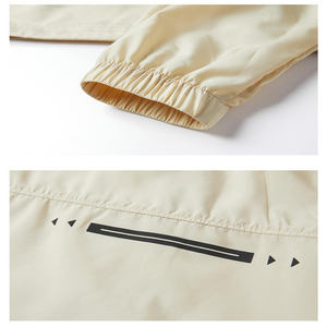 Chaqueta Cortavientos Impermeable y Transpirable de Poliéster con Capucha, de Alta Calidad, para Hombre - Product Image 3