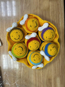 Animaux en crochet du Vietnam, jouets en laine rembourrés, animaux en crochet faits à la main, cadeau pour une baby shower, cadeau adorable, souvenir unique pour enfants - Product Image 6