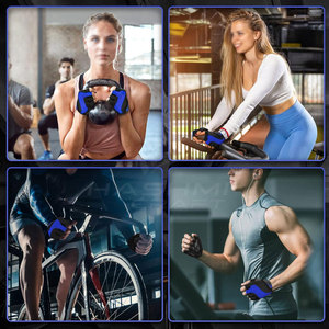 Gants de cyclisme haute performance conçus avec un matériau doux et durable offrant une sécurité supérieure pour les mains et un ajustement confortable - Product Image 6