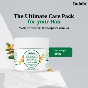 Quinoa Protein All-in-One Hair Mask Keratin Crema nutritiva por Eco-Certified Manufacturer Damage Repair - Product Image 4