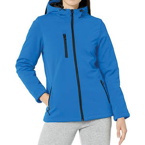 Chaqueta Softshell Impermeable para Mujer, 100% Poliéster, Diseño Nuevo, Logotipo Personalizado, Venta al Por Mayor - Product Image 1
