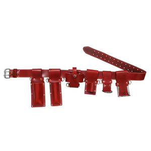 Ceinture porte-outils en cuir faite à la main pour échafaudage, avec boucle pour marteau, pour ouvrier du bâtiment, à prix réduit - Product Image 1