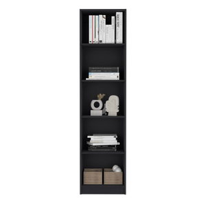 Libreria Black Home XS con 5 Ripiani e Design Sottile per Uso Ufficio - Product Image 5