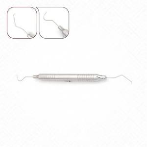 Instrument de diagnostic dentaire double extrémité en acier inoxydable 17/23 Explorer 5 Explorer pour la détection du tartre, des caries et de la parodontite - Product Image 3