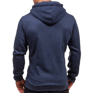 Custom <b>Men's</b> Oversized Fleece Hoodie 100% Cotton Digital Printing Embroidered Windproof Waterproof Pocket Luxury Hip Hop Style - Product Image 6