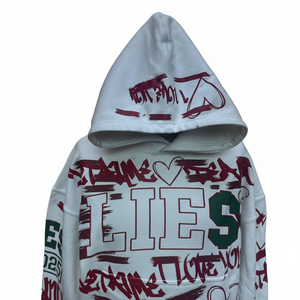 Hoodie de qualité supérieure, coupe parfaite, très demandé, logo imprimé sur toute la surface, fabrication en usine, prix abordable. - Product Image 3