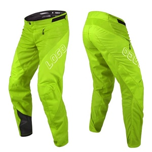 Men's Teal Motorcycle <b>Pants</b> With Black Knee <b>Pads</b> Breathable All Seasons Racing Wear - Product Image 3