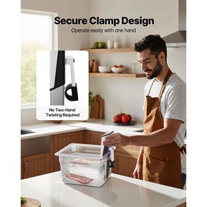 Circolatore a Immersione di Precisione da 850W per Cottura Sous Vide con Display Digitale a LED, Design con Morsetto Sicuro e Temperatura Accurata - Product Image 5