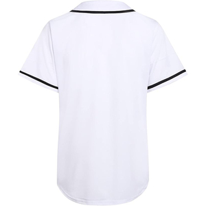 เสื้อเบสบอลทีมพรีเมียมลีก ผ้าโพลีเอสเตอร์ประสิทธิภาพสูง ออกแบบมาเพื่อการเล่นกีฬาโดยเฉพาะ ทรงเข้ารูปอย่างเป็นระบบ - Product Image 2