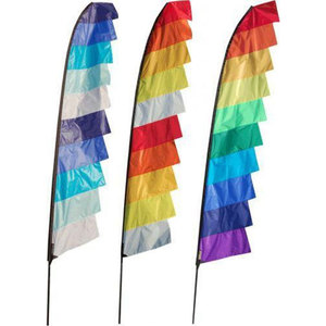 Banner Publicitario Pop-Up Ovalado Personalizado con Impresión por Transferencia Térmica, Transpirable, con Soporte Frontal Tipo Bean Bag, para Fiestas en la Playa, Deportes y Actividades - Product Image 5