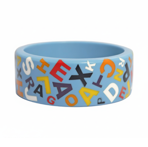 Ensembles de bracelets tendance en résine acrylique sculptée, motifs végétaux, qualité supérieure, multicolores, unisexes, élégants pour femme - Product Image 2