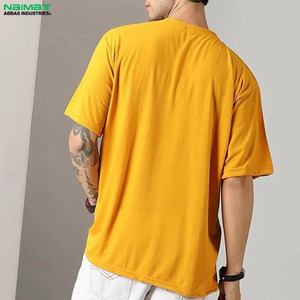 T-shirt imprimé pour homme, impression personnalisée, coton, tee-shirt uni, décontracté, hauts d'été, vêtements streetwear - Product Image 3