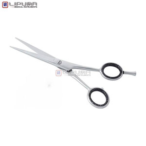 Tijeras de Peluquería de Acero Inoxidable Ligeras de Primera Calidad, Resistentes al Óxido, para un Corte de Pelo Preciso, Tipo Belleza - Product Image 4