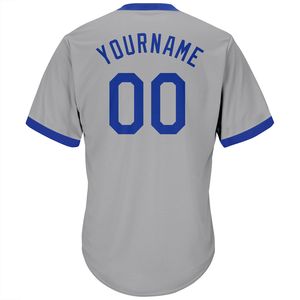 Camiseta de Béisbol Personalizada con Cuello en V Gris para Hombre, Manga Corta, Nombre del Equipo Impreso por Sublimación, Ropa Deportiva de Poliéster que Absorbe la Humedad - Product Image 6