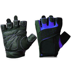 <b>Half</b> Finger Exercise Gloves Weightlifting Gym Fitness Training Gloves Shockproof Palm Anti <b>Slip</b> Custom - Product Image 2