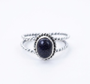 Wholesale 925 Sterling Silver Blue Sunstone <b>Ring</b> Natural Gemstone Handmade <b>Statement</b> <b>Ring</b> Elegant Fine Jewelry Gift for Women - Product Image 1