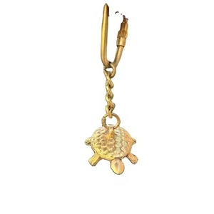 พวงกุญแจทองเหลืองวินเทจ จี้โลหะ ของตกแต่ง ของใช้พกพา ของขวัญ - Product Image 4