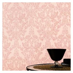 El gran diseño clásico dibujado en la base textil shantung es un papel tapiz hecho en Japón que crea un ambiente lujoso. - Product Image 1