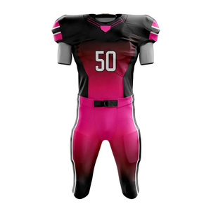 Uniforme de Fútbol Americano para Hombre de Equipos y Clubes con Logotipo Personalizado, Nombre y Número, Conjunto de Uniforme Deportivo de Alto Rendimiento - Product Image 2