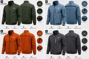 Chaqueta Bomber de Invierno para Hombre, Diseño Personalizado OEM, Logotipo Frontal, Transpirable, Alta Calidad, Precio Superior - Product Image 2