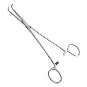 Pinces manuelles de prélèvement en acier inoxydable de qualité supérieure, 7,25 pouces, à angle droit, hémostatiques, réutilisables, pour la chirurgie des tissus profonds - Product Image 3