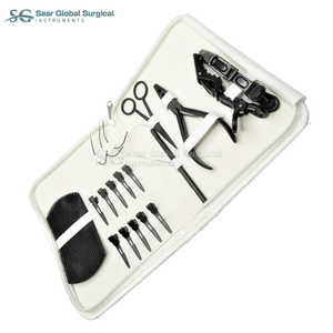 Kit d'outils professionnels en acier inoxydable pour extensions de cheveux, pour salon et usage beauté - Product Image 2