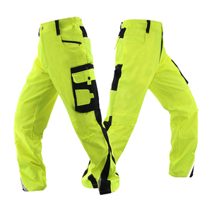 Pantalones de Trabajo de Seguridad Reflectantes para Hombre, 100% Algodón de Alta Calidad, Ropa de Trabajo Protectora para Trabajadores de la Construcción, Senderismo al Aire Libre - Product Image 4