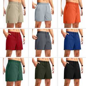 Pantalones Cortos Deportivos para Hombre, Ropa de Gimnasio, Corte Ajustado, con Logotipo Personalizado, Diseño por Sublimación - Product Image 1