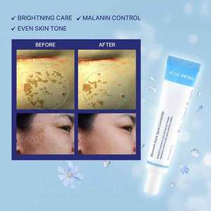บลู เพทัล เบลมิช ดาร์ก สปอต คอร์เรคเตอร์ ไฮเปอร์พิคเม็นเทชั่น ไบรท์เทนนิ่ง โทน แคร์ เซรั่ม ทรานเน็กซามิก แอซิด ไนท์ โคเรน เจแปน - Product Image 1