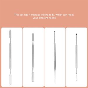 Espátula de Maquillaje de Doble Extremo de Alta Calidad, 4 Piezas, para Mezclar Cremas y Productos para el Cuidado de la Piel - Product Image 2
