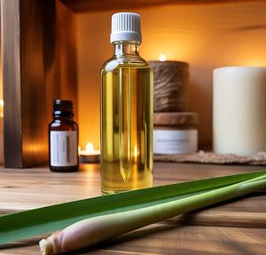 Hidrolato de hierba de limón 100% puro y aceite esencial puro destilado al vapor, líquido de aromaterapia ecológico para venta al por mayor - Product Image 4