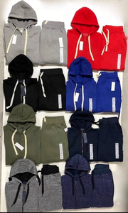 Polo personnalisé pour homme, hiver, faible MOQ, survêtement en molleton Simply Fit, grandes tailles, coupe ajustée, streetwear de haute qualité, jogging - Product Image 3