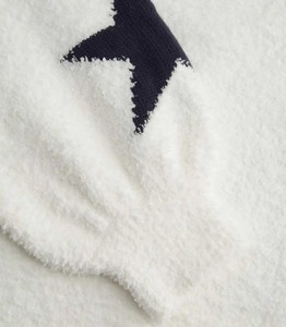 Varsity College Style Knit <b>Sweater</b> <b>Crewneck</b> Ribbed Knit Pullover Comfortable Lightweight Ladies Winter Knitwear Breathable 2026 - Product Image 5